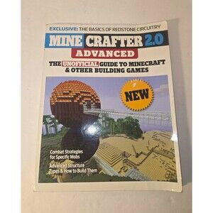Triumph Books Minecraft Crafty 2.0 Advanced Paperback Strategy Guide 2014
